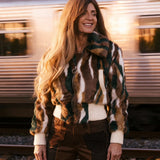 Wild HoneyWood Bomber Jacket