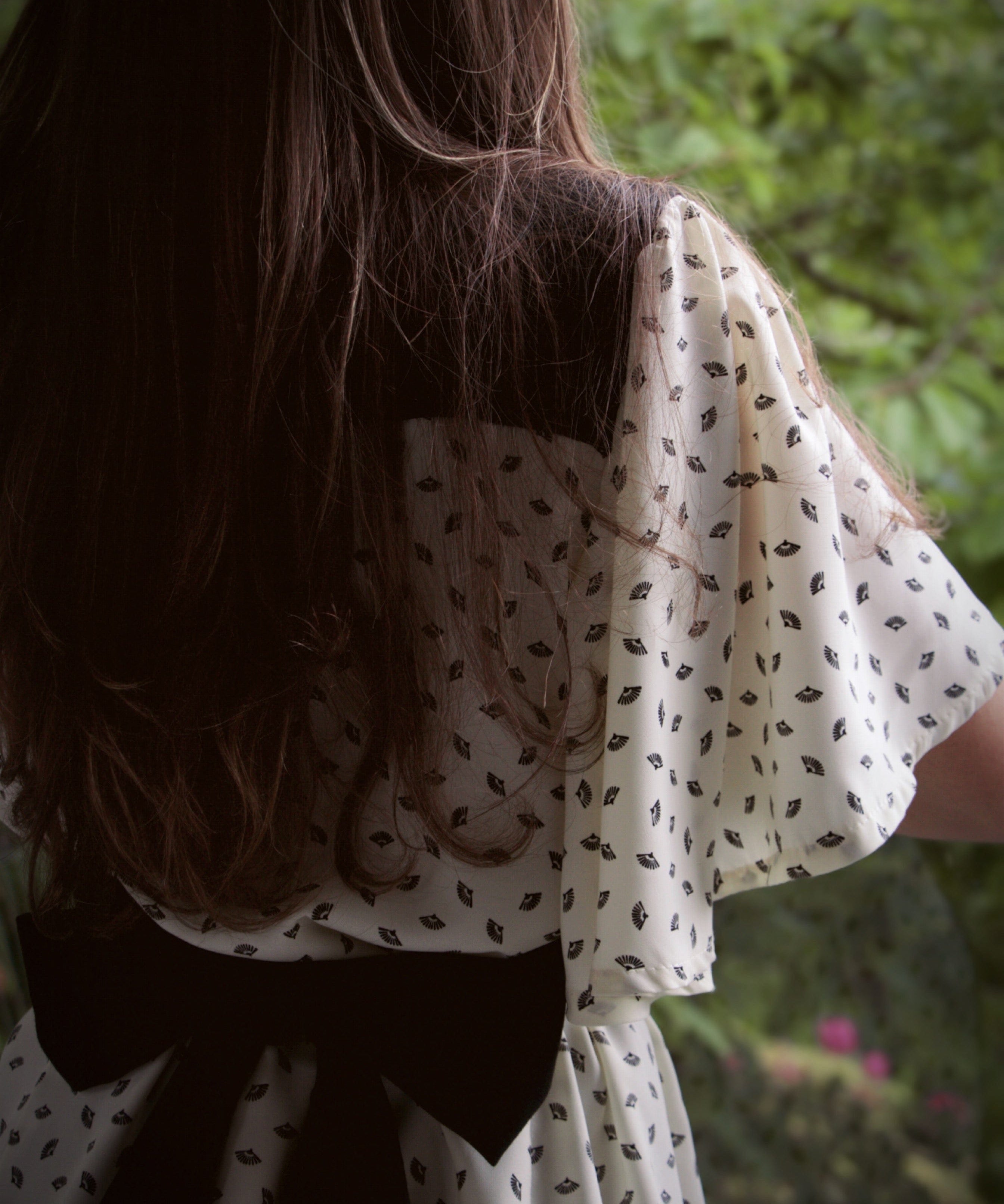 Pretty Polly Tunic - Black & Cream