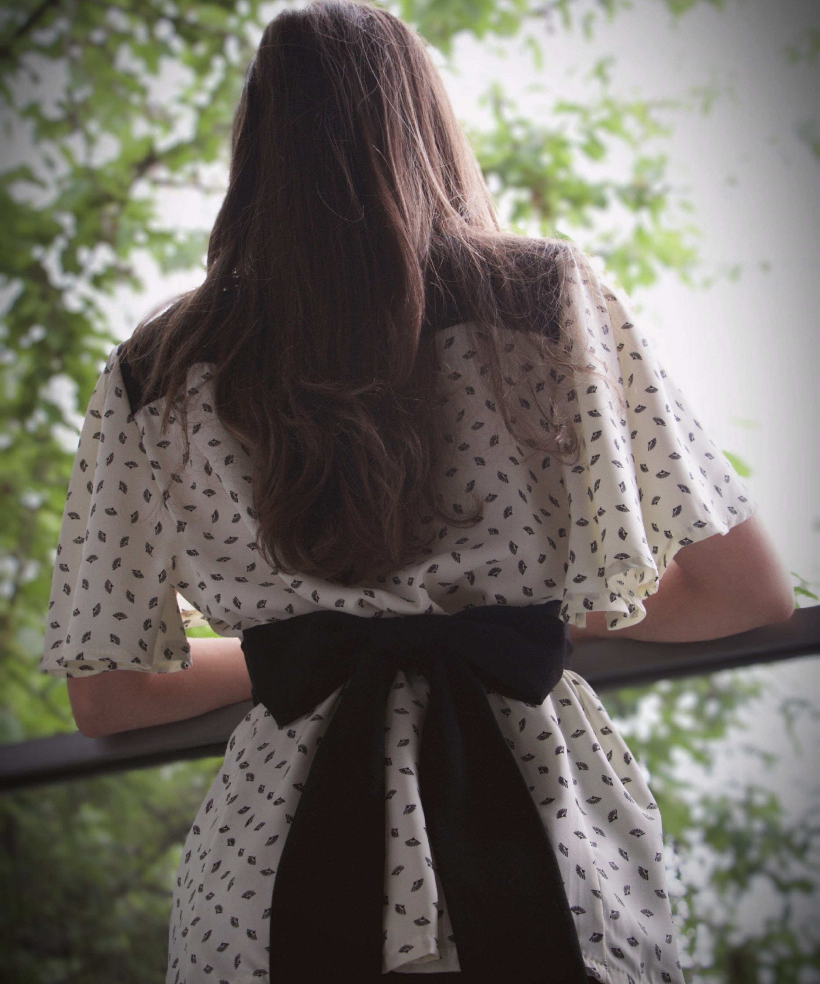 Pretty Polly Tunic - Black & Cream