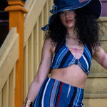 Layla Halter Top - multi stripe - Soul Sister since 1969