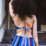 Layla Halter Top - multi stripe - Soul Sister since 1969