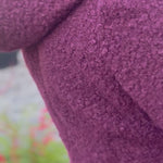 video of a girl in a snow suit with hoodie